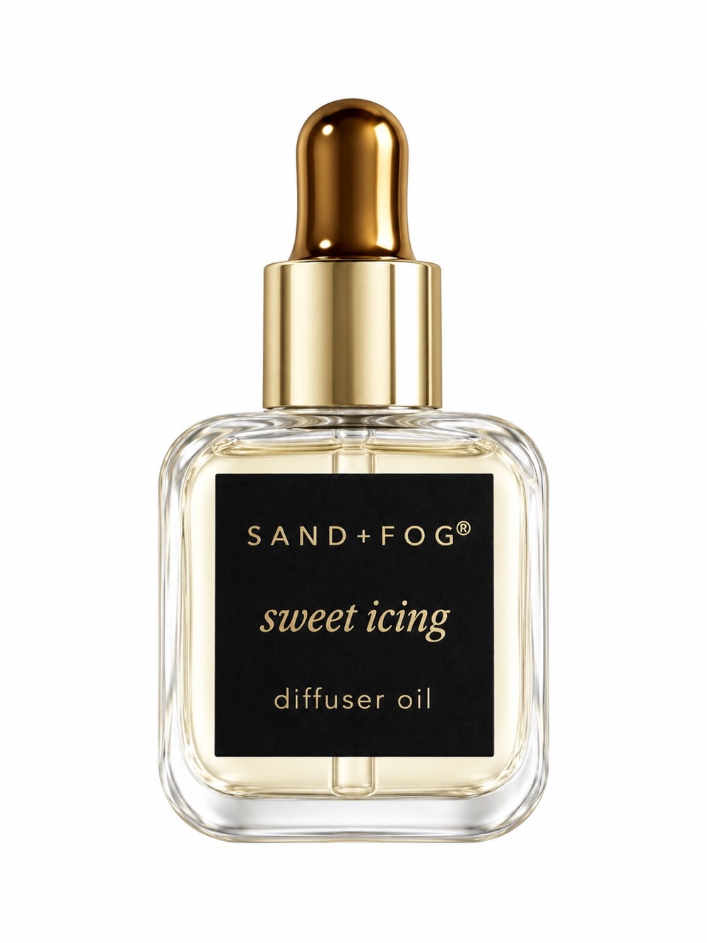 Sand + Fog Sweet Icing Diffuser Oil — Gold Bottle